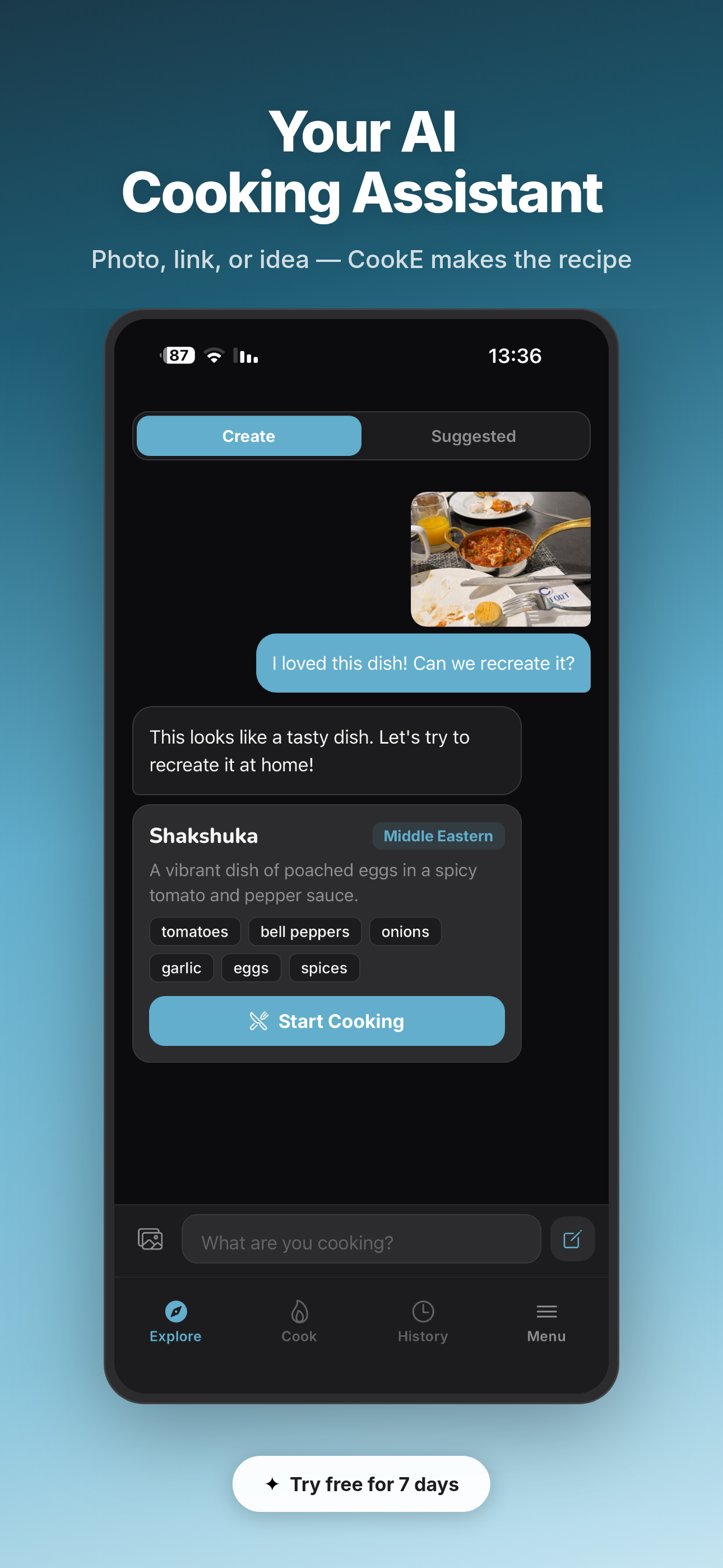 CookE - Your AI Cooking Assistant